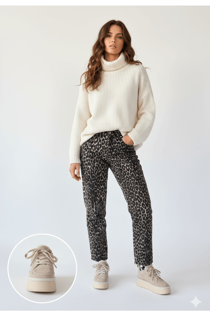 Muden Bej Süet Bağcıklı Bot Ana Görünüm