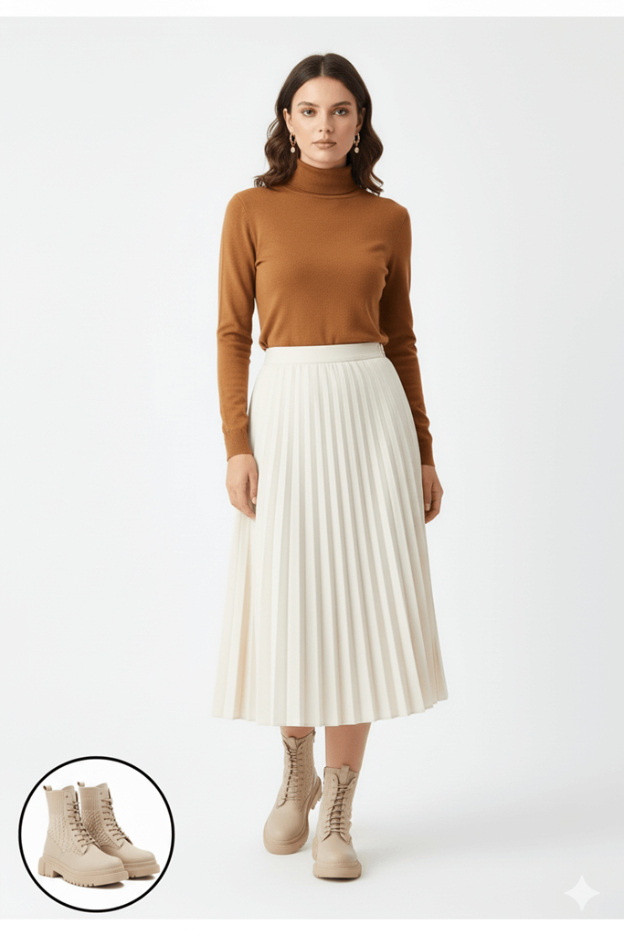 Utag Bej Cilt Bağcıklı Bot Ana Görünüm