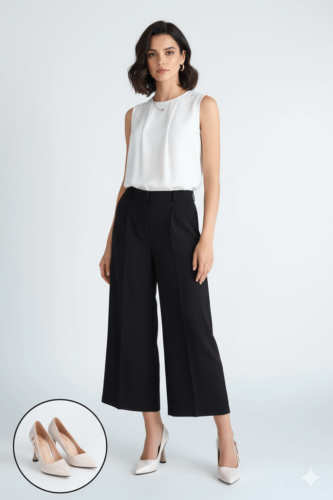 Motya Bej Rugan Topuklu Ayakkabı Ana Görünüm