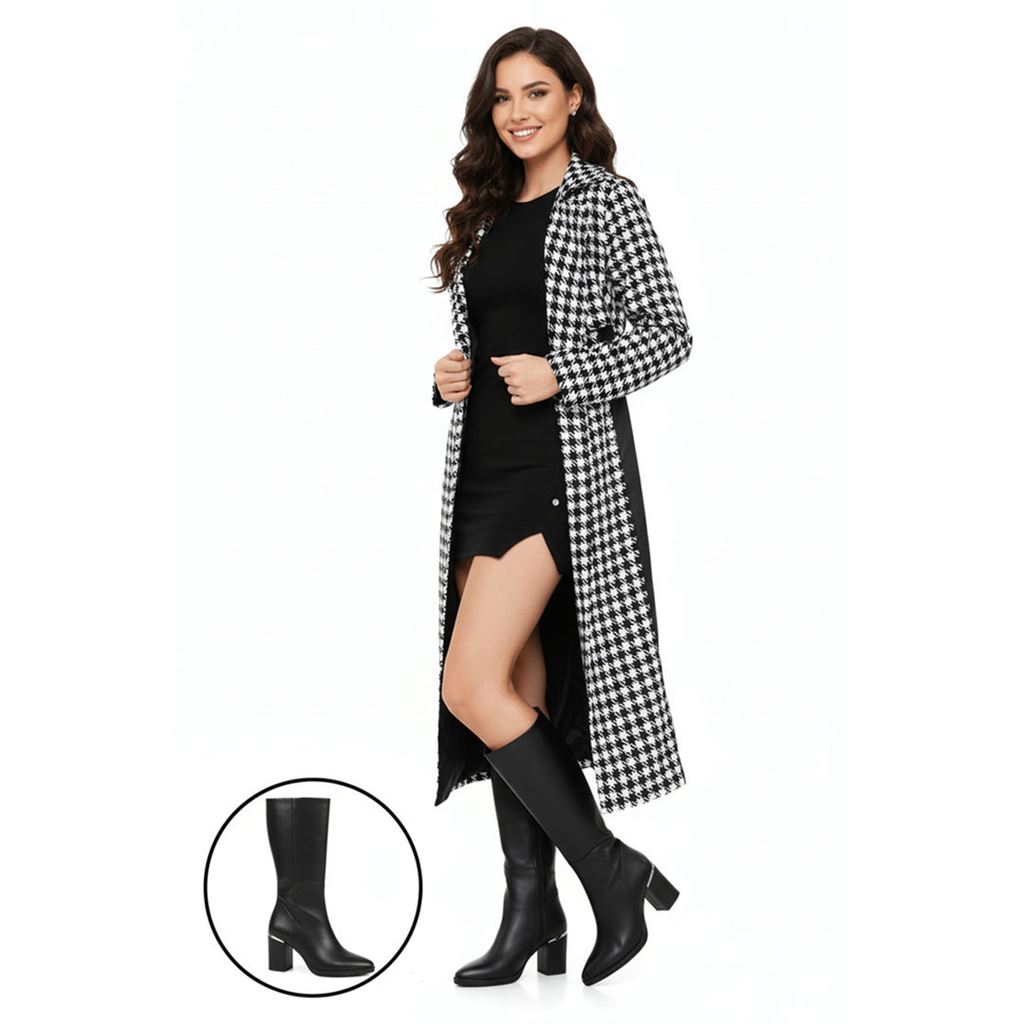 Morena Siyah Cilt Çizme