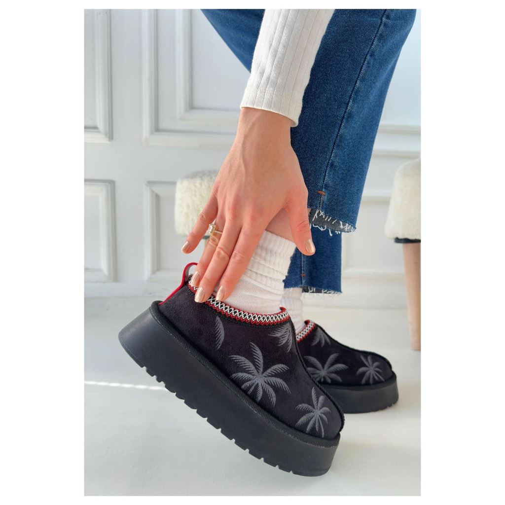 Mucy Siyah Süet Bot