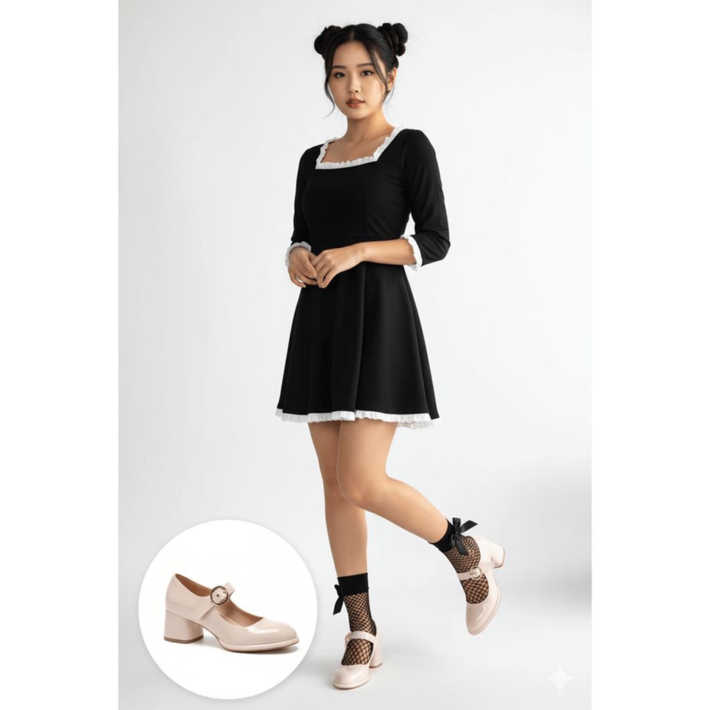 Weys Bej Rugan Topuklu Ayakkabı