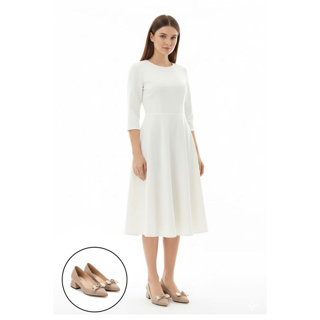 Jies Bej Topuklu Ayakkabı