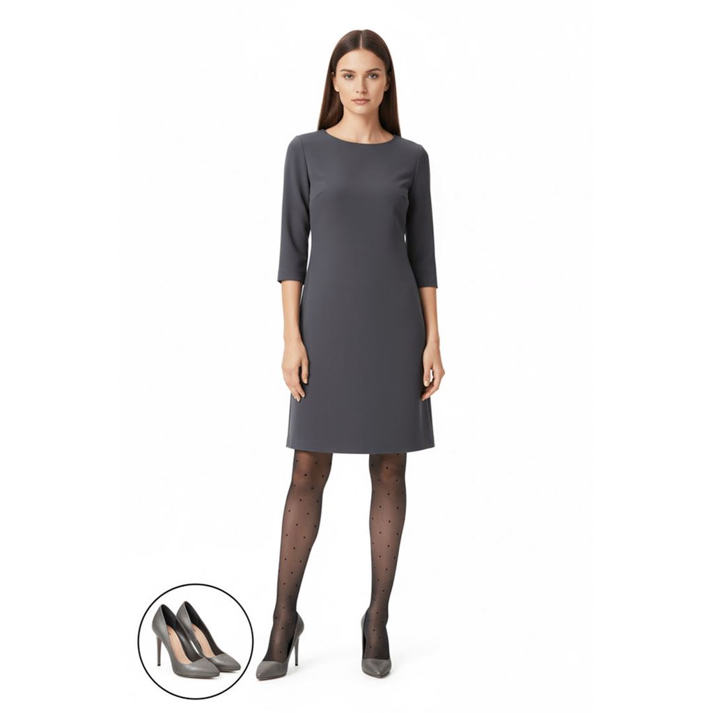 Hillar Platin Saten Stiletto Ayakkabı