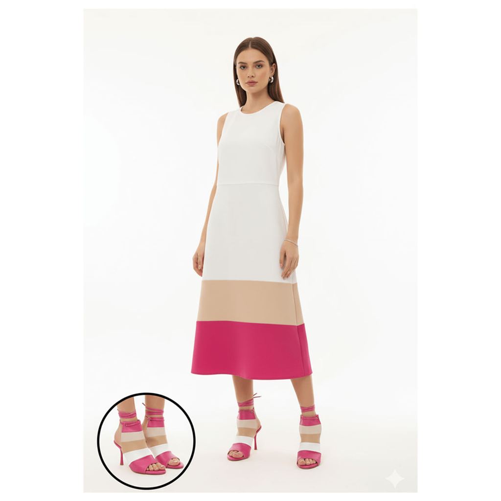 Miwa Fuşya Cilt Renkli Topuklu Ayakkabı