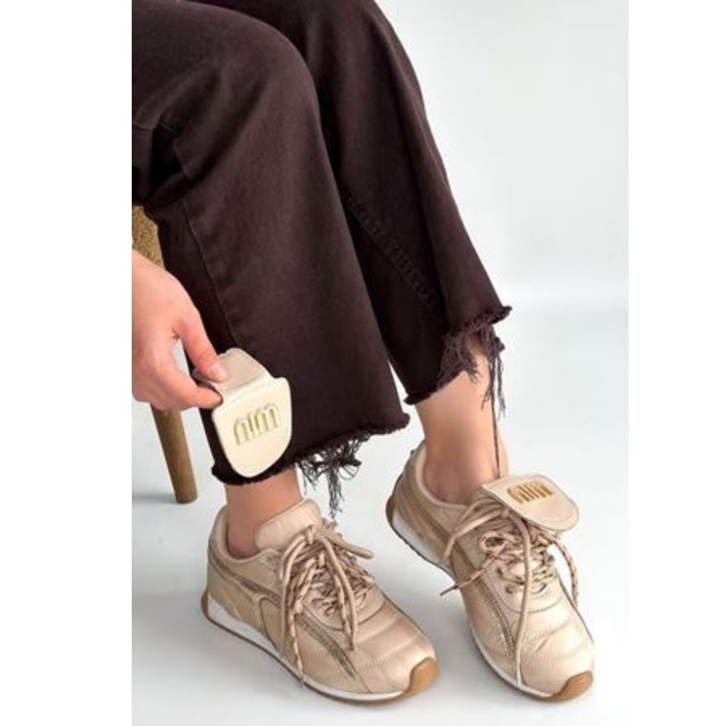 Dissa Bej Cilt Bağcıklı Paraşüt Detaylı Spor Ayakkabı