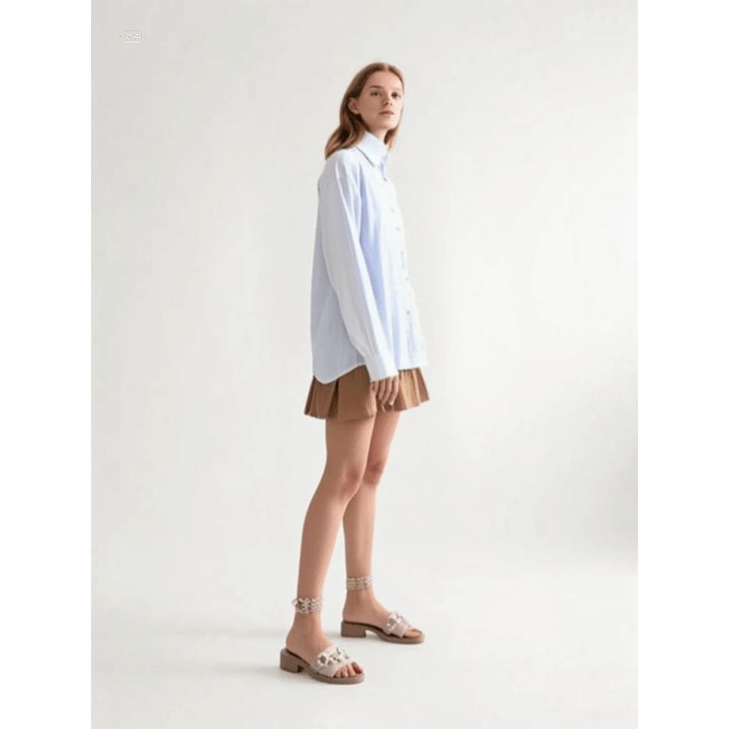 Toha Pudra Cilt Tokalı Terlik