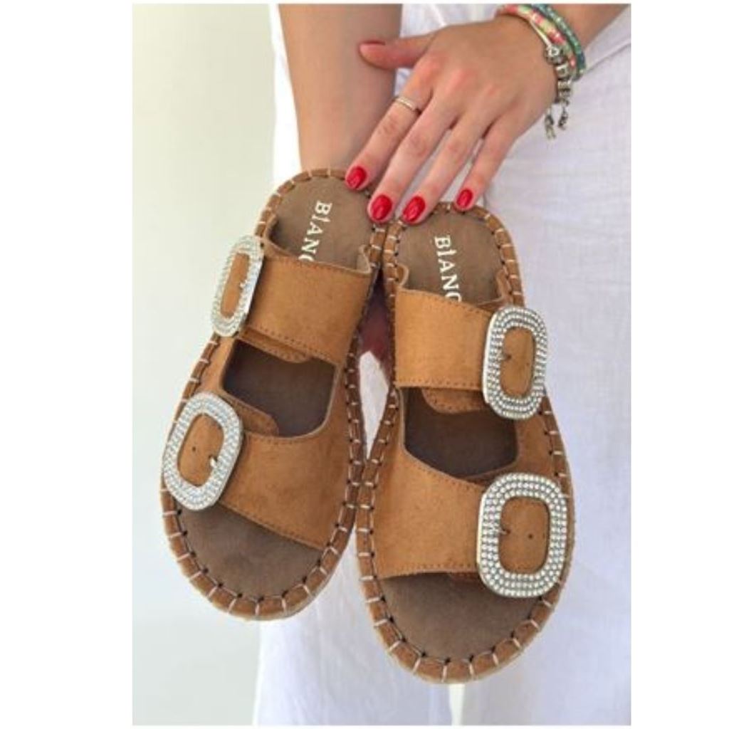 Hertas Vizon Nubuk Tokalı Terlik