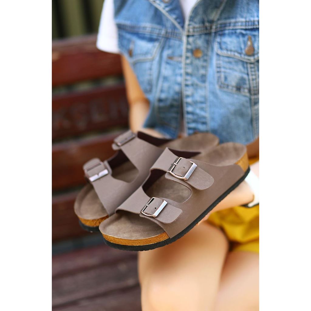 Rıno Kahverengi  Nubuk Terlik