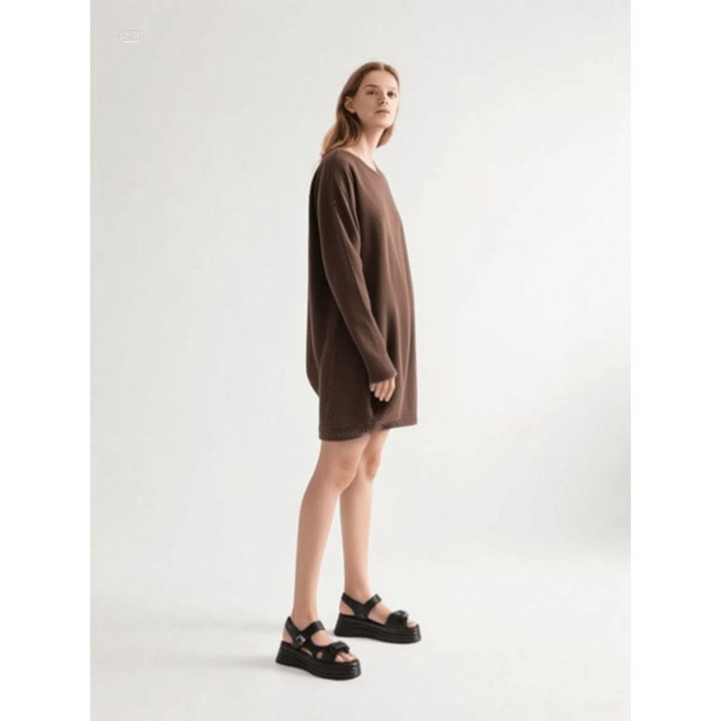 Saide Siyah Cilt Cırt Cırtlı Sandalet