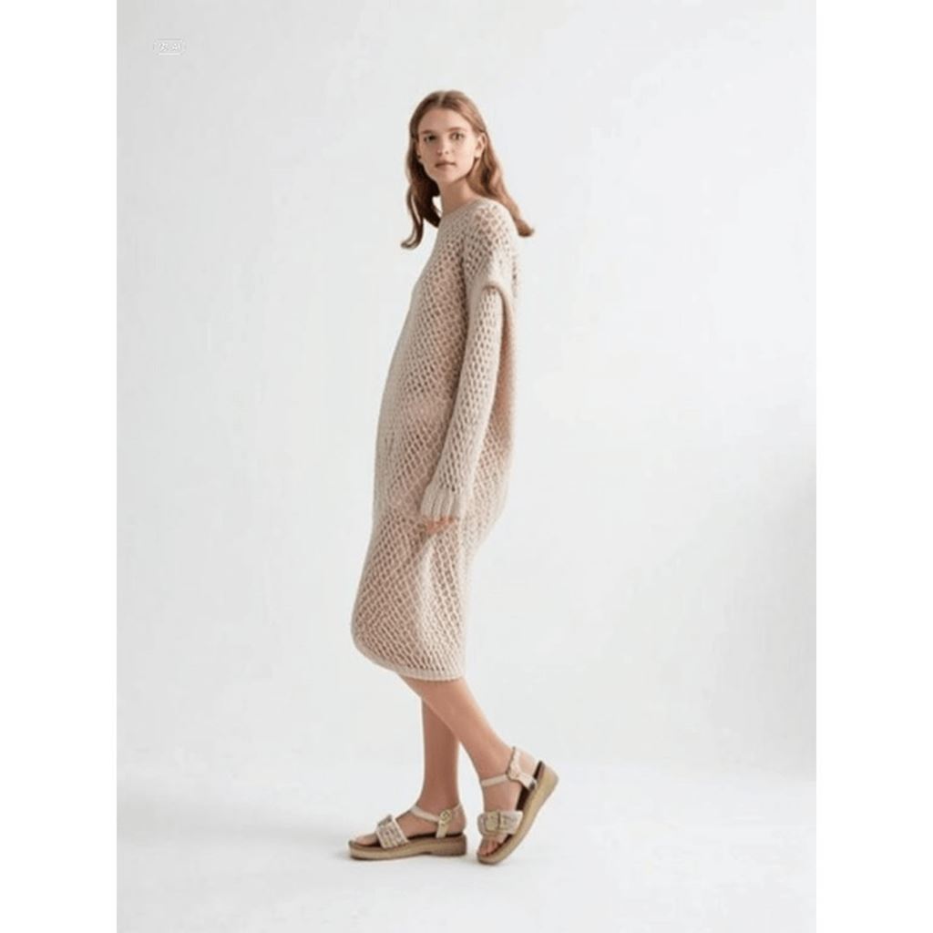 Olira Bej Simli Kemerli Sandalet