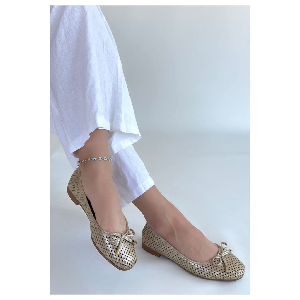 Icar Bej Cilt Babet Ayakkabı