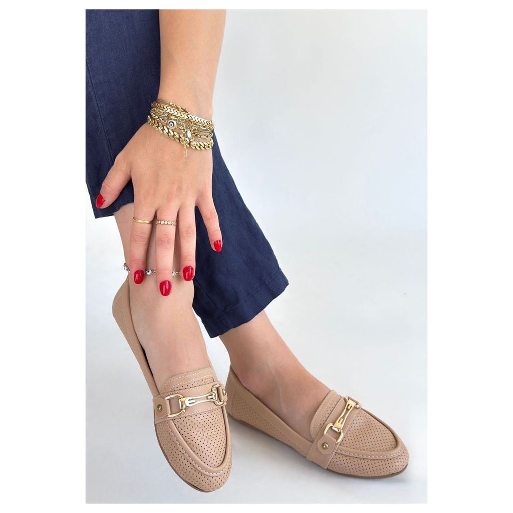 Rain Nude Cilt Babet Ayakkabı