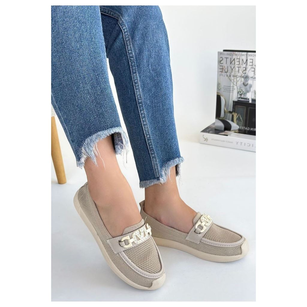 Wata Bej Triko Babet Ayakkabı