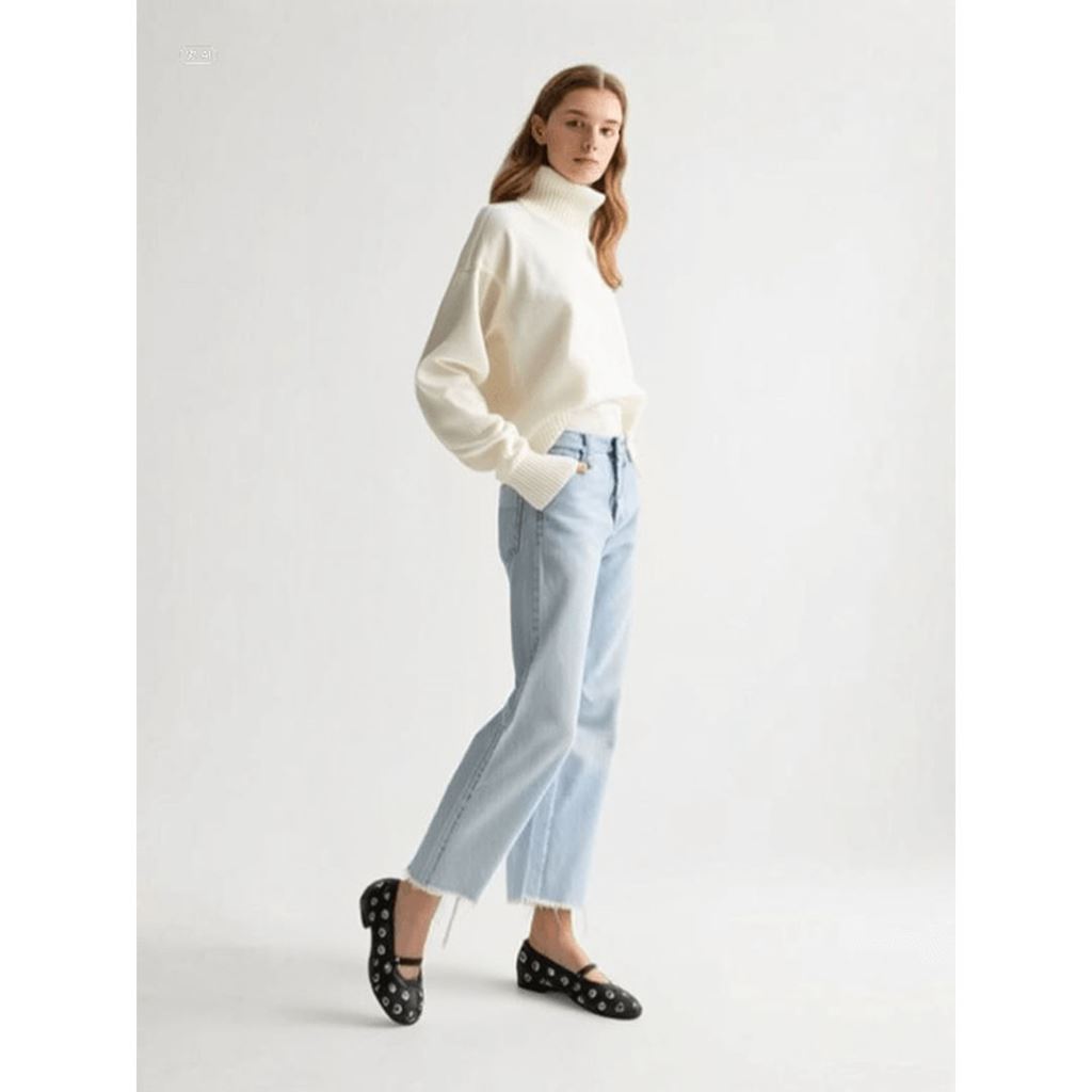 Tinta Siyah Cilt Babet Ayakkabı