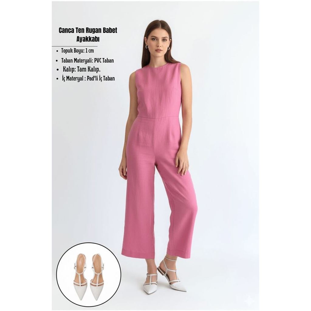 Canca Ten Rugan Babet Ayakkabı