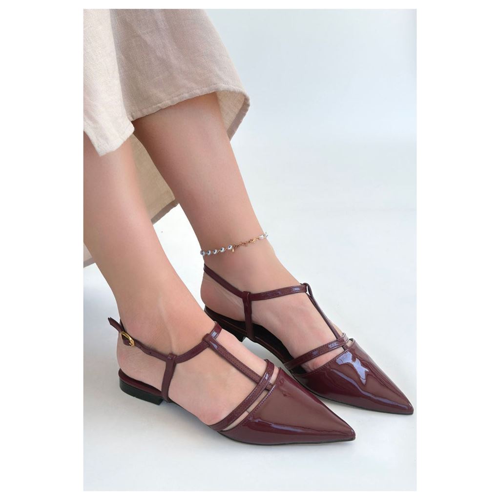 Canca Bordo Rugan Babet Ayakkabı