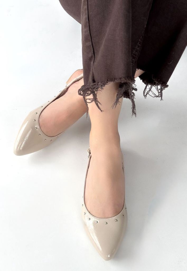 Lowwi Bej Rugan Babet Ayakkabı