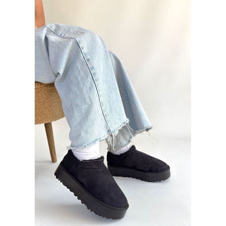 Mitay Siyah Süet Bot