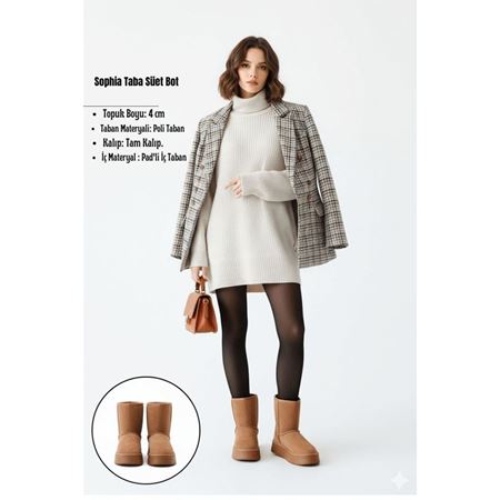 Sophia Taba Süet Bot