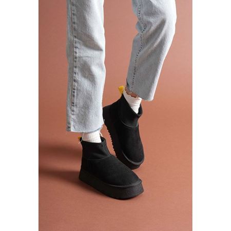 Cuen Siyah Süet Bot