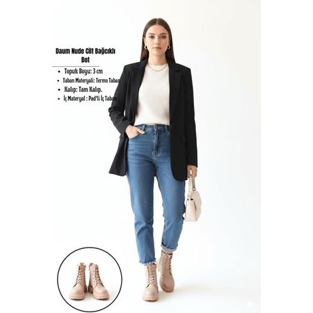 Daum Nude Cilt Bağcıklı Bot