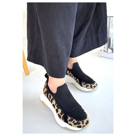 Kendy Leopar Süet Spor Ayakkabı