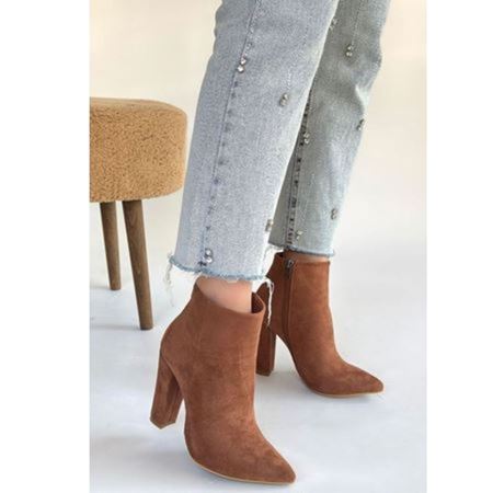 Loora Vizon Süet Topuklu Bot