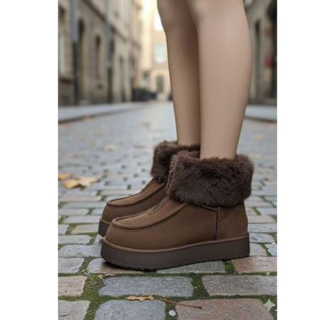 Zinya Kahverengi Süet Bot