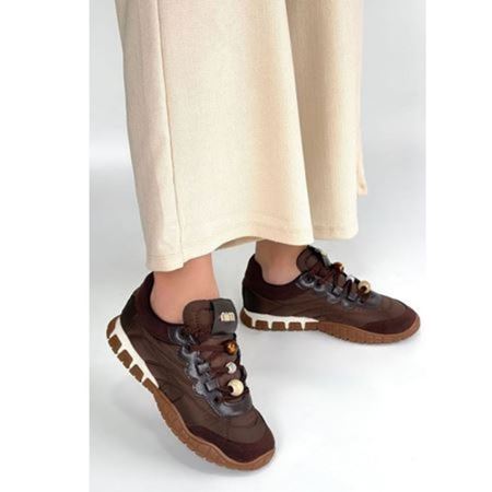 Tues Kahverengi Nubuk Bağcıklı Spor Ayakkabı