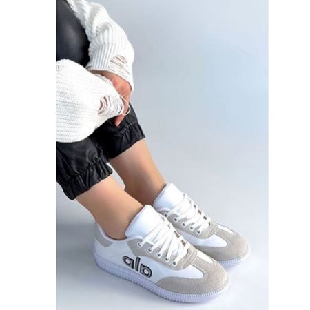 Lendo Beyaz Cilt Bağcıklı Spor Ayakkabı