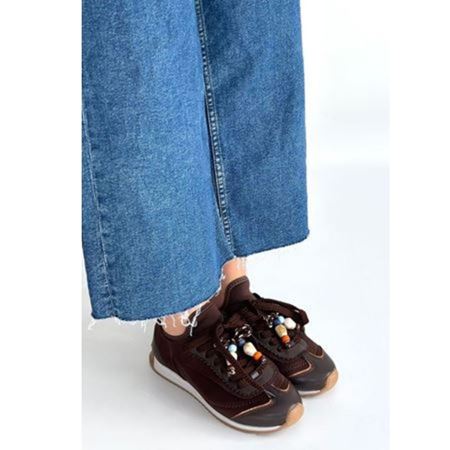 Riaf Kahverengi Cilt Bağcıklı Spor Ayakkabı