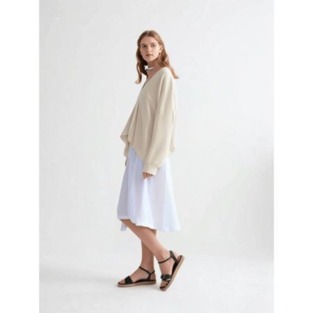 Andana Siyah Cilt Sandalet