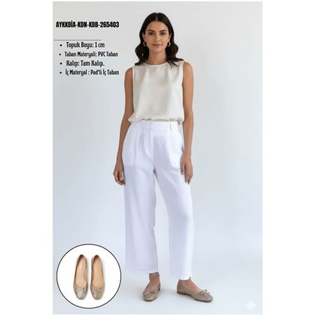 Icar Bej Cilt Babet Ayakkabı