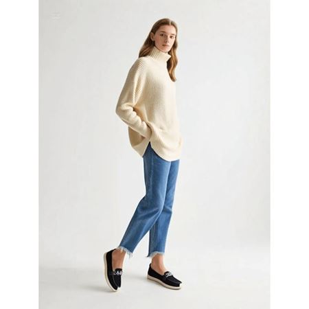 Wata Siyah Triko Babet Ayakkabı