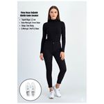 Finna Beyaz Stoperli Pratik Bağcıklı Günlük Konfor Kadın Sneaker