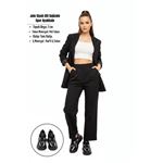 Cata Siyah Cilt Beyaz Detaylı Spor Ayakkabı