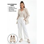 Fiert Bej Cilt Bağcıklı Spor Ayakkabı