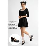 Weys Siyah Rugan Topuklu Ayakkabı