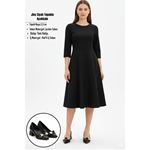 Jies Siyah Topuklu Ayakkabı