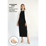 Joye Bej Cilt Topuklu Ayakkabı