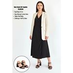 Ruty Siyah Cilt Topuklu Ayakkabı