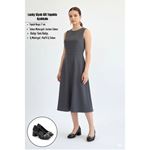 Lucky Siyah Cilt Topuklu Ayakkabı