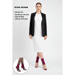 Brit Bordo  Süet Bootie