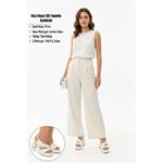 Cica Beyaz Cilt Topuklu Ayakkabı