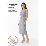 Zalin Bej Rugan Topuklu Ayakkabı