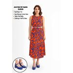 Jecci Mavi Cilt Topuklu Ayakkabı