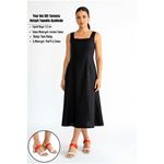 Year Bej Cilt Turuncu Detaylı Topuklu Ayakkabı