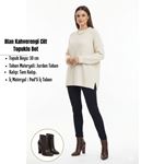 Blan Kahverengi Cilt Topuklu Bot