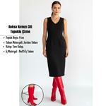 Roksa Kırmızı Cilt Topuklu Çizme